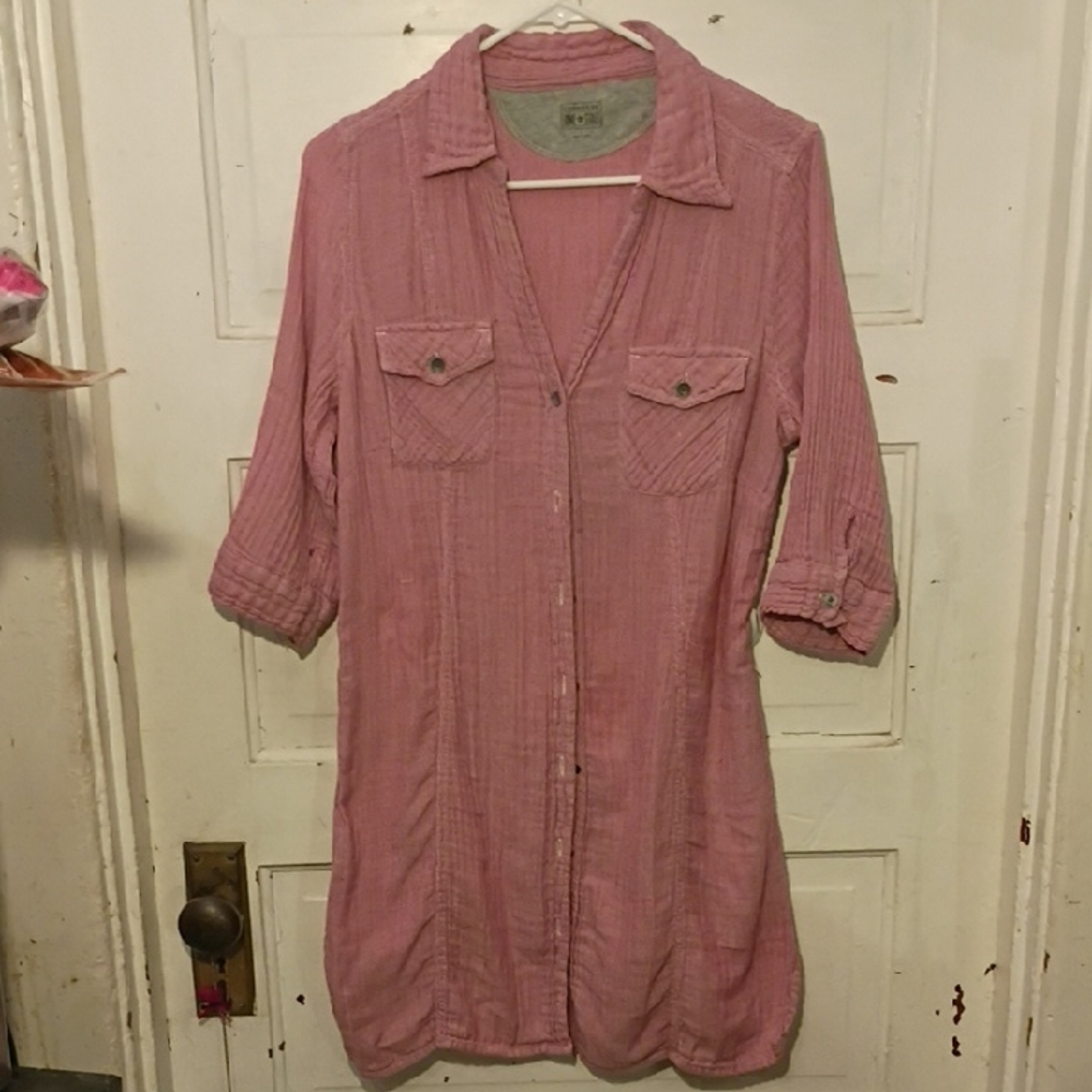 Converse Pink and Gray Shirt